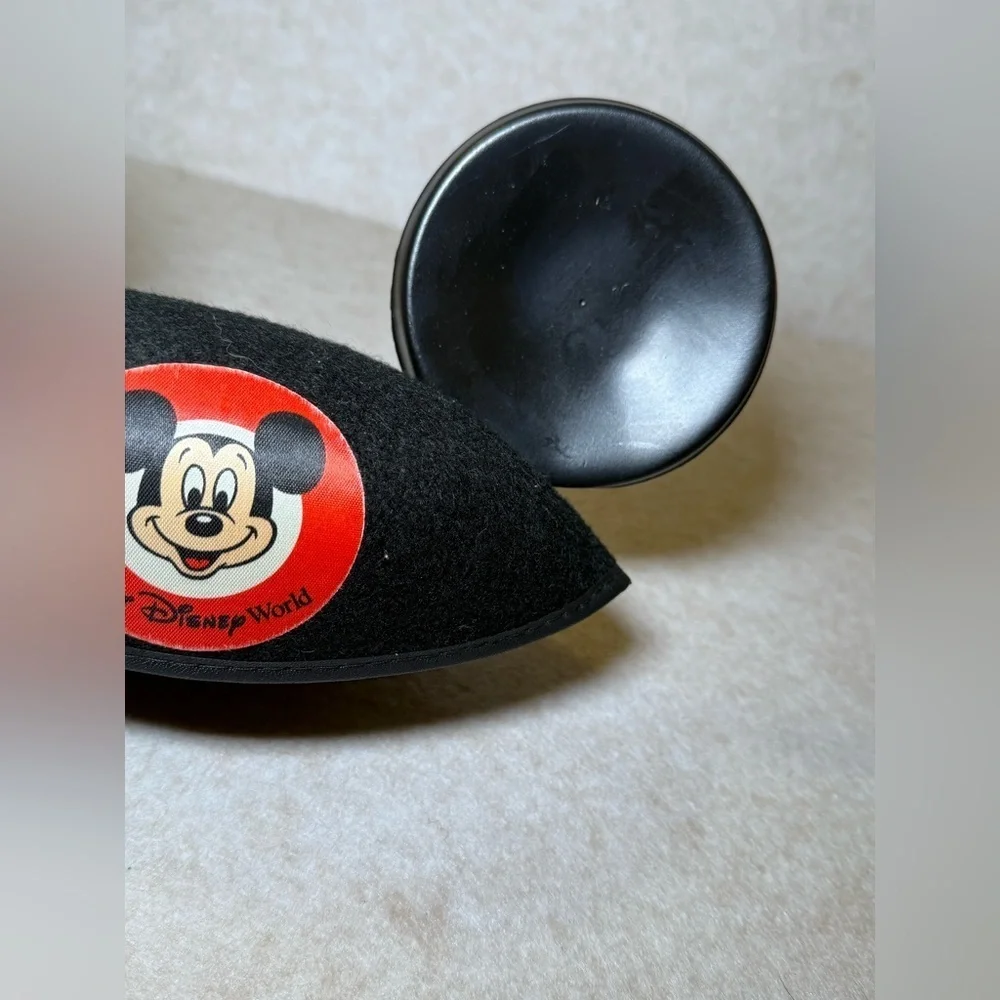 Disney Walt Disney World Kids Black Mickey Ears Hat with name Alison
